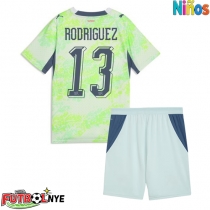 Camiseta Suiza Ricardo Rodriguez #13 Visitante Equipación para niños Mundial 2026 manga corta (+ pantalones cortos)